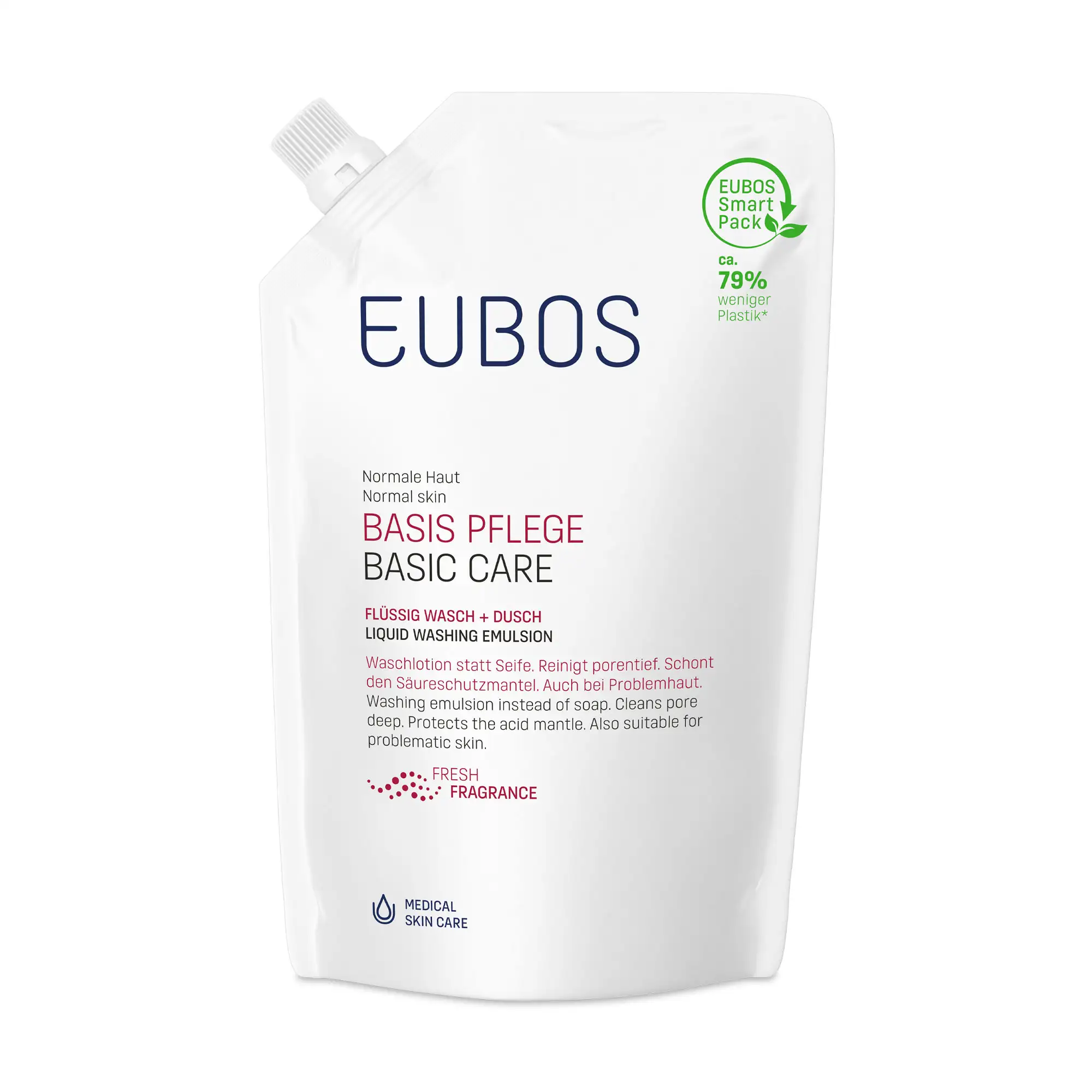 EUBOS BASE DETERGENTE LIQUIDO PROFUMATO ECORICARICA