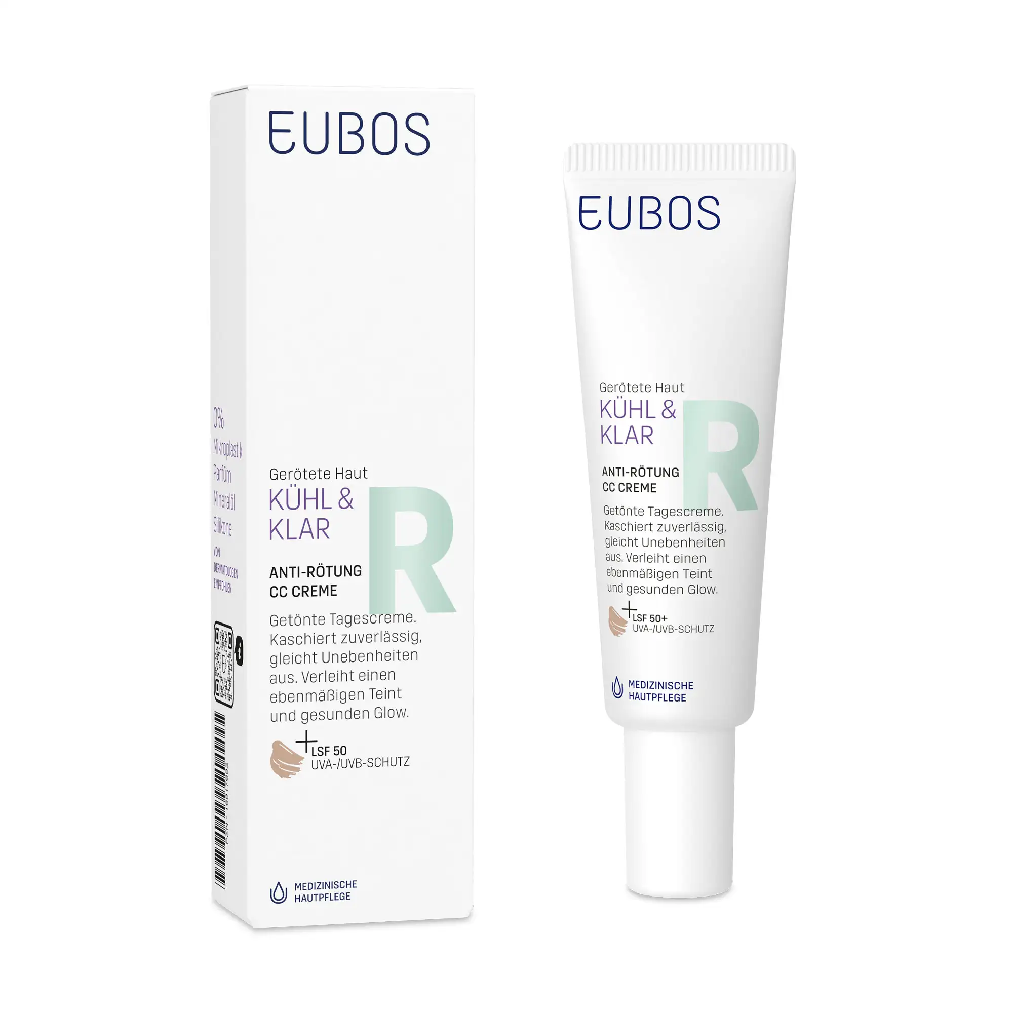 EUBOS CALMA E SOLLIEVO CC CREAM ANTI-ROSSORI SPF 50